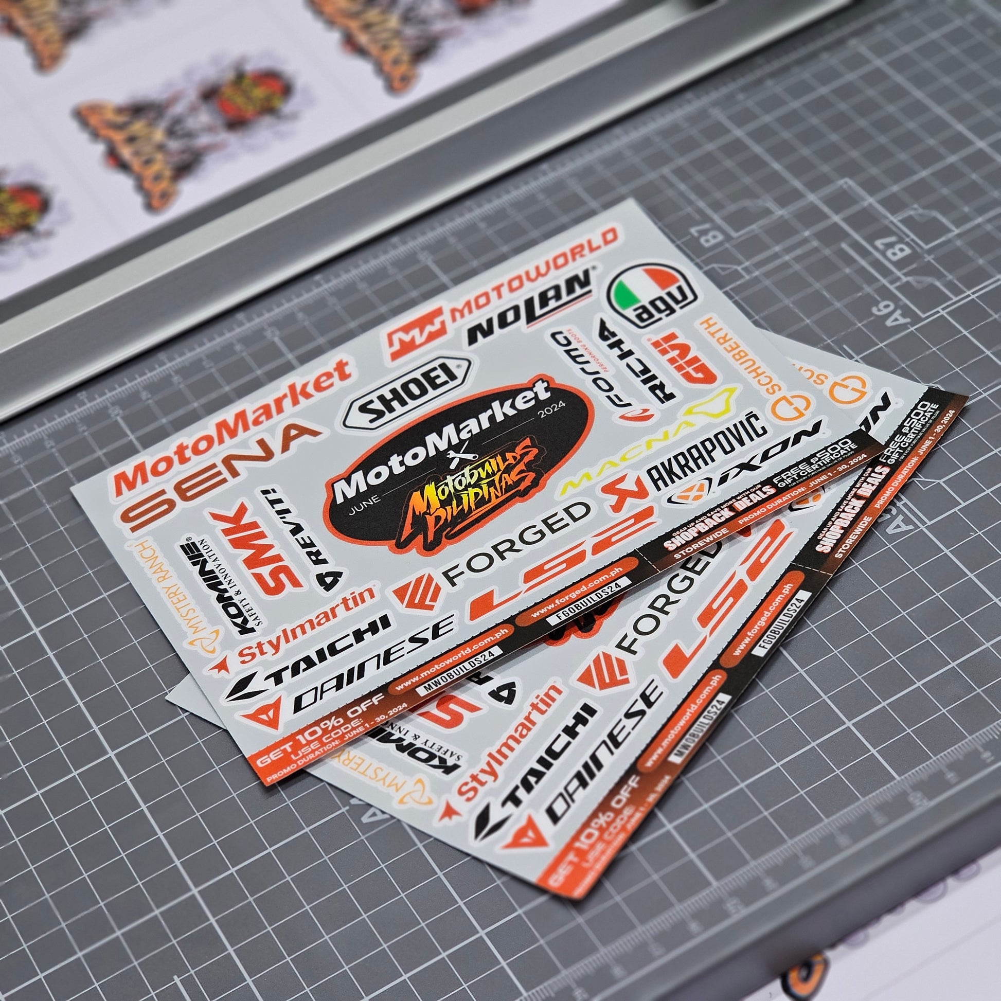 Sticker Sheets 5 x 7 inches