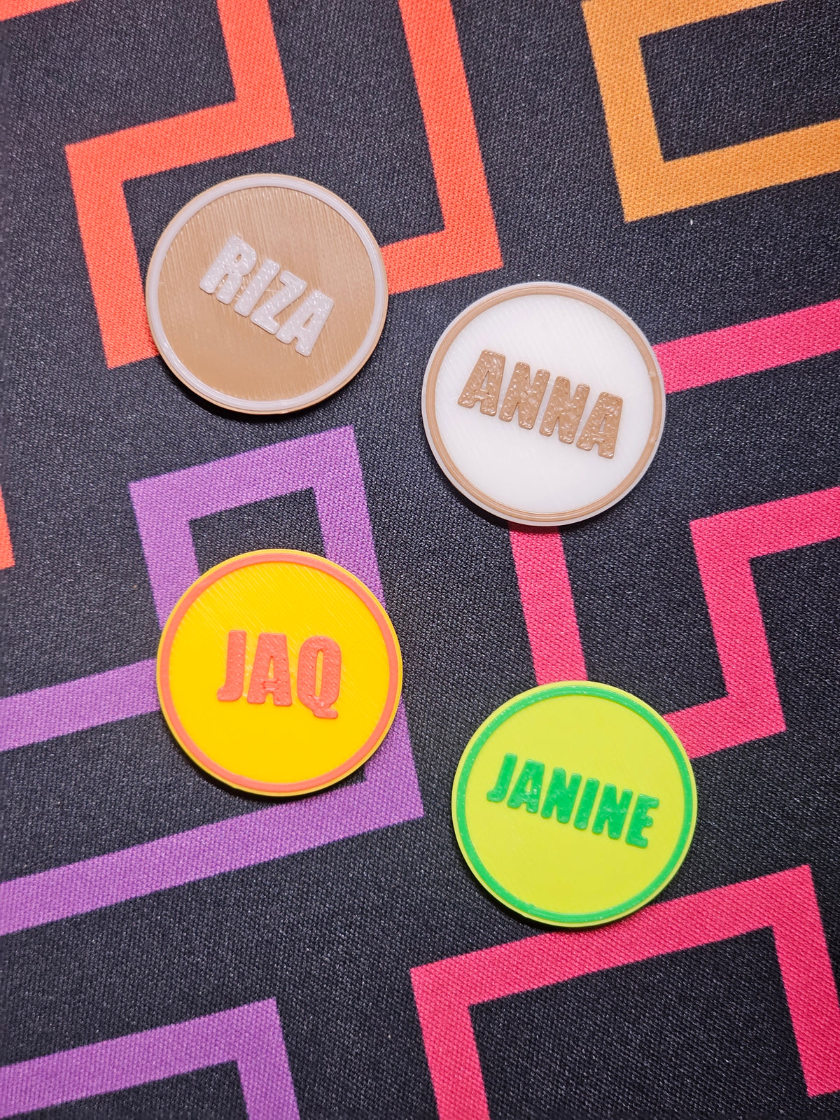Pickeball Name Tag