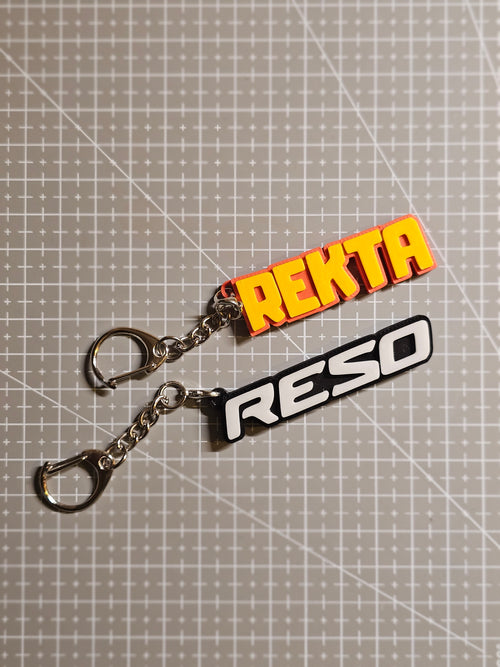 3D Printed Logo Keychain