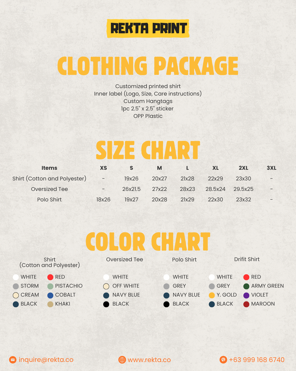 Clothing Package Basic Tee