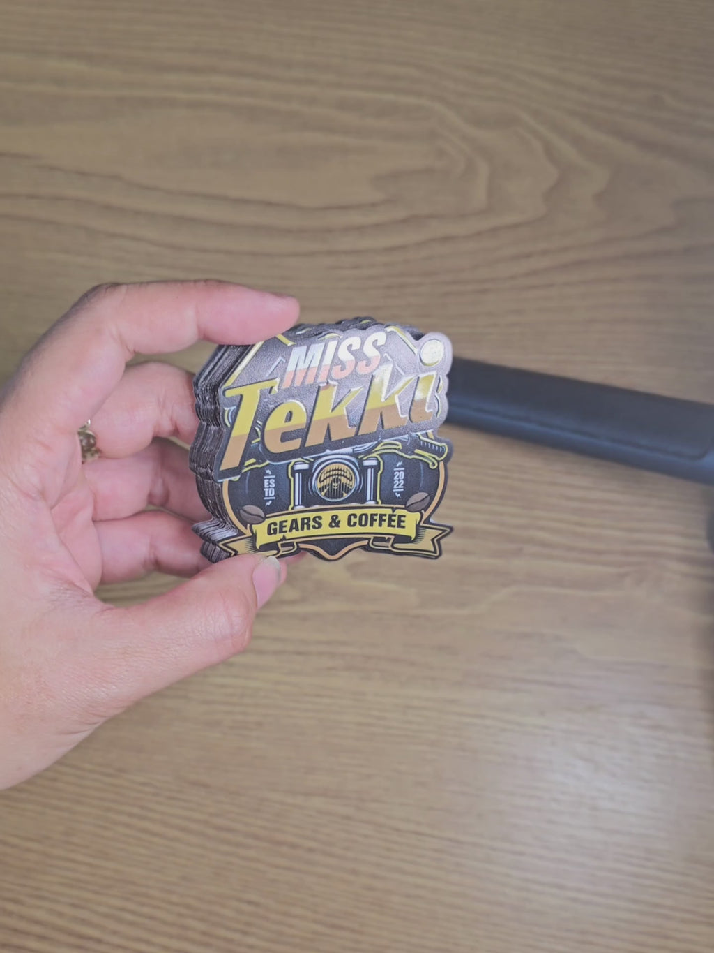 Embossed Stickers