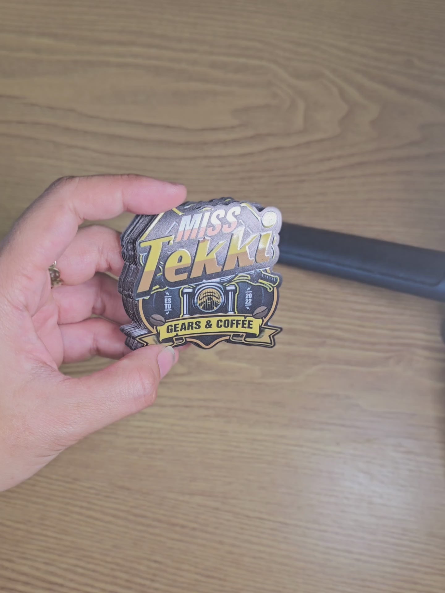 Embossed Stickers